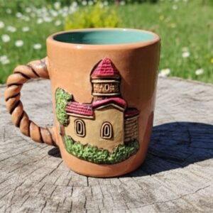 handcrafted-ceramic-mug-kish-albanian-church-relief-sheki